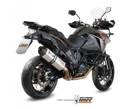 Evacuare MIVV SPEED EDGE Otel inoxidabil / Capac Carbon [2]