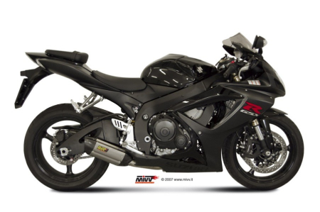 Evacuare MIVV SUONO Otel inoxidabil / Capac Carbon pentru SUZUKI GSX-R 600 2006-2007, SUZUKI GSX-R 750 2006-2007 [1]