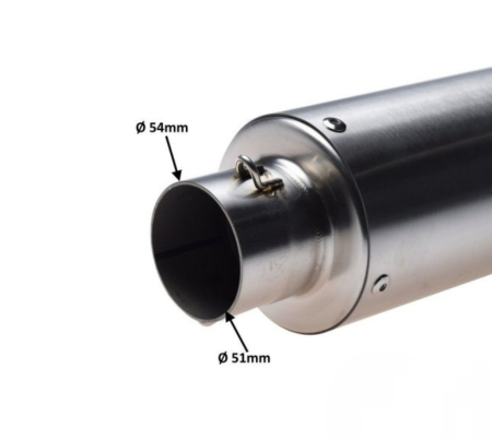 Evacuare moto ATV rotunde cap ars [2]