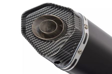Evacuare moto / ATV sport negru cap carbon [3]