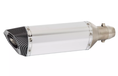 EVACUARE - Evacuare moto / ATV sport argintiu cap carbon