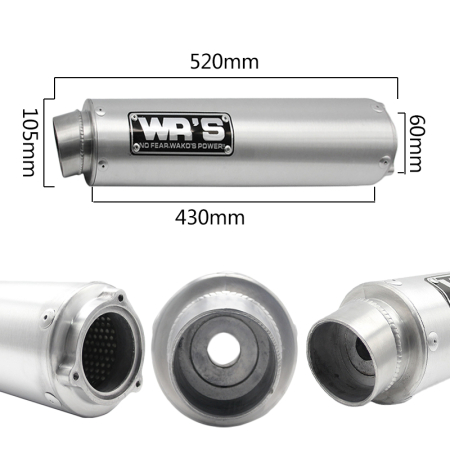Evacuare WR moto / ATV sport toba universala aluminiu [1]