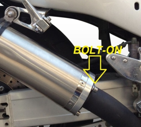 Evacuare sport GPR Inox Round Bolt-on moto ATV finala toba [1]