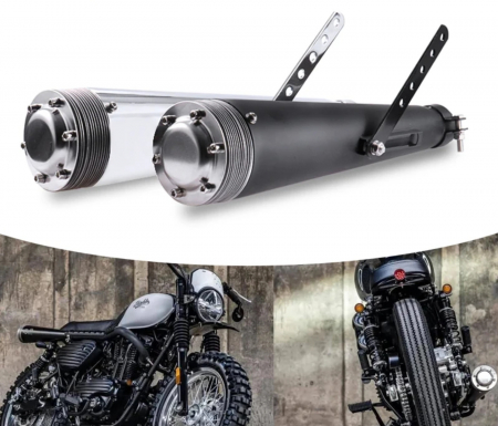 Evacuari universale - Evacuare sport moto Cafe Racer cruiser chopper bobber custom