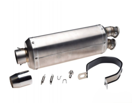 EVACUARE - Evacuare sport toba moto ATV toba cu protecție 44cm cu iesire dubla