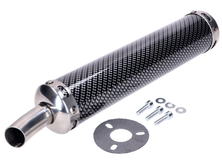 Evacuari universale - Evacuare toba moto sport 2t doi timpi evacuare finala cross enduro viteza carbon