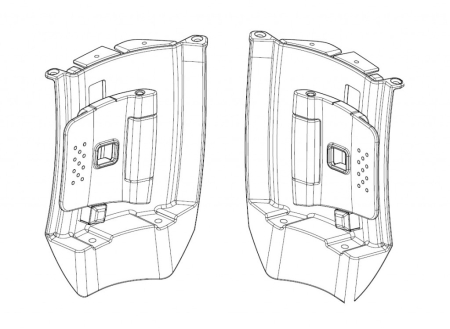 Accesorii cutii Shad - Expandable system mechanism SHAD for SH58X and SH59X