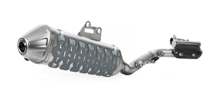 SUSPENSIE CADRU - Extreme silencer guard POLISPORT ARMADILLO Nardo Grey
