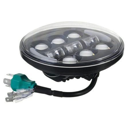 Far led 5,7 inch moto Jeep Wrangler Harley Chopper Custom bobber [3]