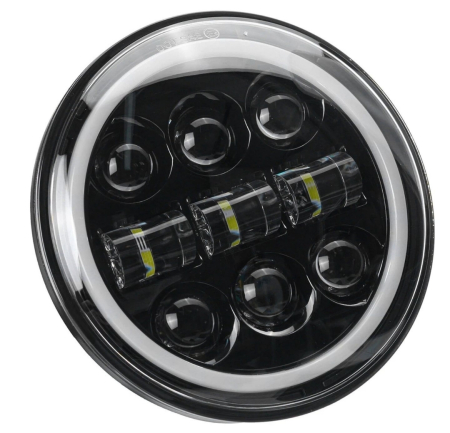 Far - Far led proiector moto drl Harley chopper bobber custom 5,7 inch
