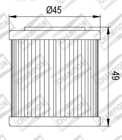 FILTRE - Filtru de ulei CHAMPION COF463