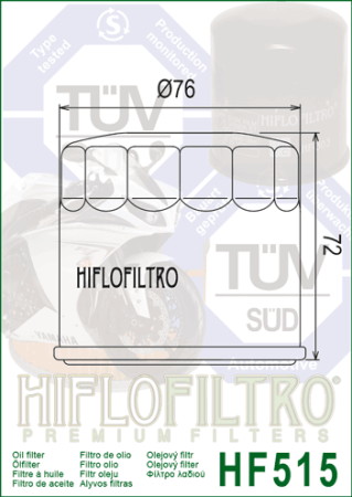 Filtru de ulei HIFLOFILTRO [1]