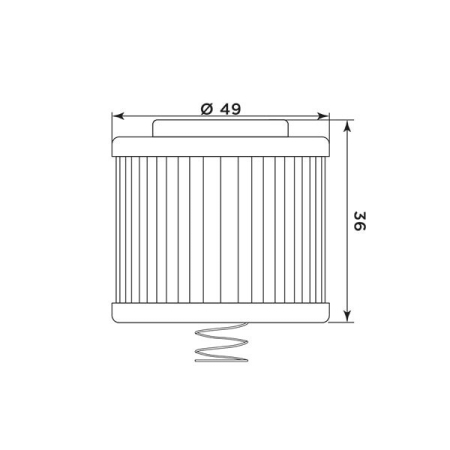 Filtre ulei - Filtru de ulei MIW (alt. HF540)