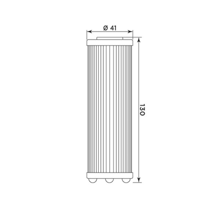 Filtru de ulei MIW (alt. HF650) [1]