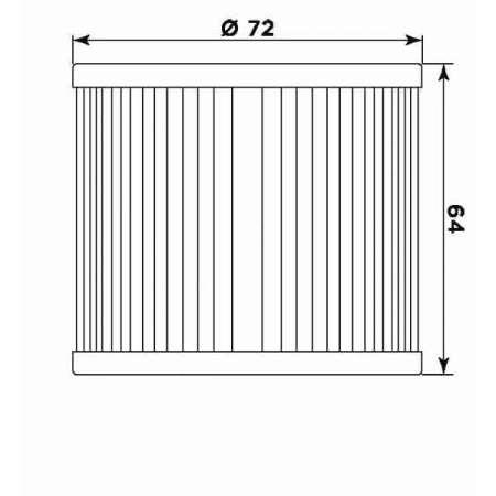Filtru de ulei MIW S3001 (alt. HF133) [1]