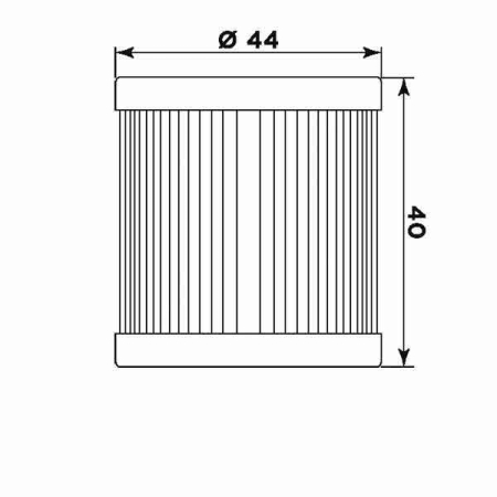 Filtru de ulei MIW S3003 (alt. HF131) [1]