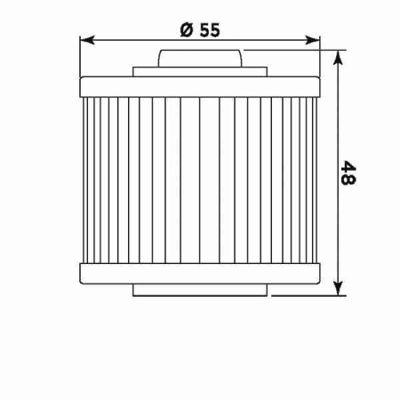 Filtru de ulei MIW Y4001 (alt. HF145) [1]
