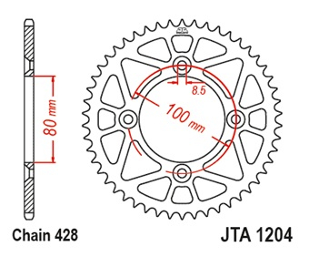 Foaie spate ALU JT 46)T, nt((428 Negru [2]