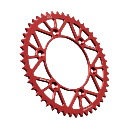 Foaie spate ALU JT JTA 897-49RED 49T, 520 Rosu [2]