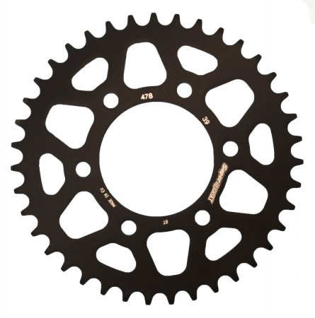 TRANSMISIE - Foaie spate ALU SUPERSPROX Negru 39T, 520