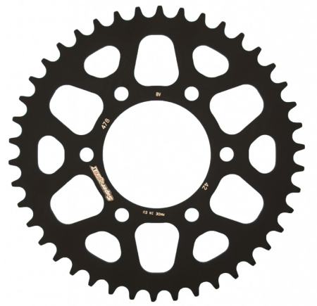 TRANSMISIE - Foaie spate ALU SUPERSPROX Negru 42T, 520