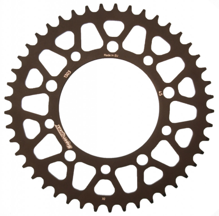 Pinioane - Foaie spate ALU SUPERSPROX Negru 45T, 520