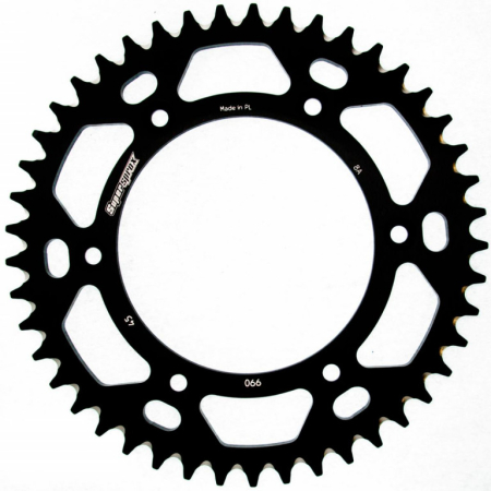 TRANSMISIE - Foaie spate ALU SUPERSPROX Negru 45T, 520
