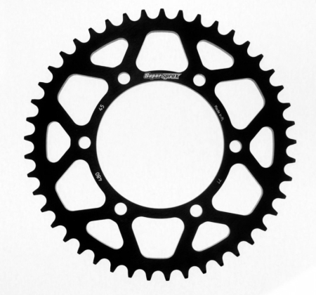 TRANSMISIE - Foaie spate ALU SUPERSPROX Negru 45T, 525