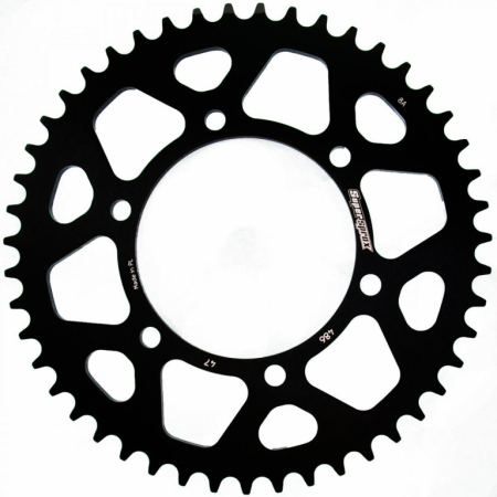 TRANSMISIE - Foaie spate ALU SUPERSPROX Negru 47T, 520