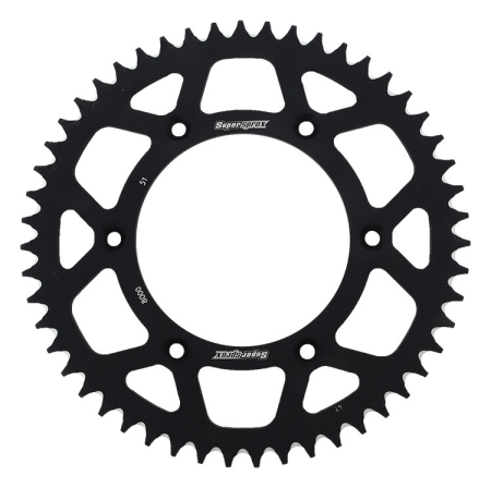 TRANSMISIE - Foaie spate ALU SUPERSPROX Negru 51T, 520