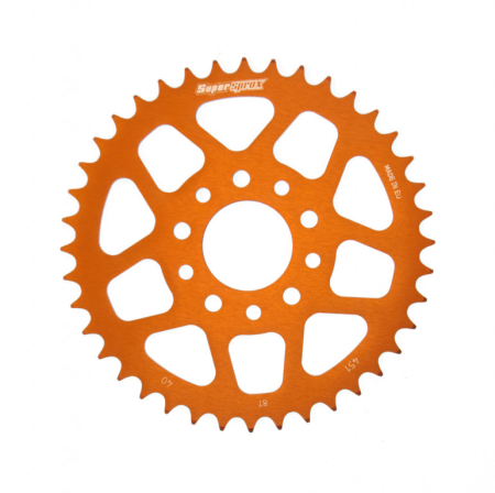 TRANSMISIE - Foaie spate ALU SUPERSPROX portocaliu 40T, 415