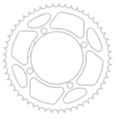 Pinioane - Foaie spate ALU SUPERSPROX Rosu 44T, 415