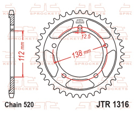 Foaie spate JT 38T, 520 [2]