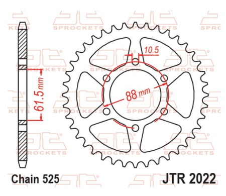 Foaie spate JT 38T, 525 [2]