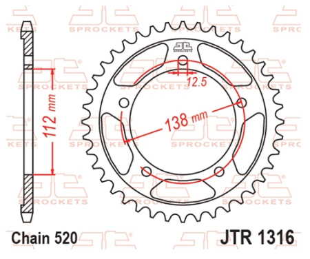 Foaie spate JT 43T, 520 [2]