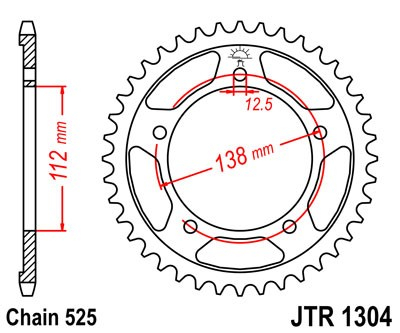 Foaie spate JT 41T, 525 [1]