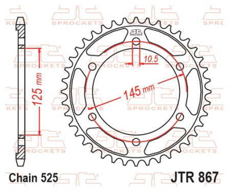 Foaie spate JT 42T, 525 [2]