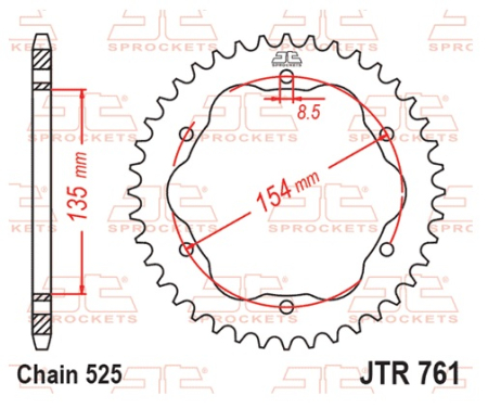 Foaie spate JT 43T, 525 [2]