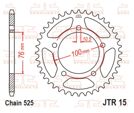 Foaie spate JT 44T, 525 [2]