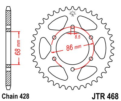 Foaie spate JT 46T, 428 [1]