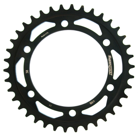 Transmisie  lant - Foaie spate SUPERSPROX Negru 38T, 525