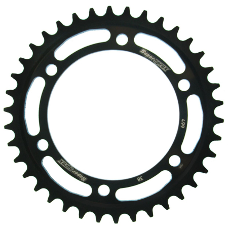 Transmisie  lant - Foaie spate SUPERSPROX Negru 38T, 530