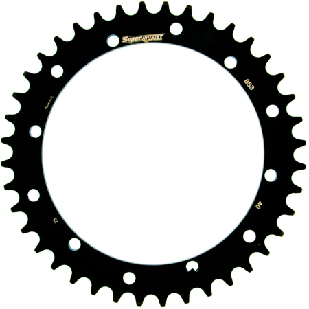 Transmisie  lant - Foaie spate SUPERSPROX Negru 40T, 520