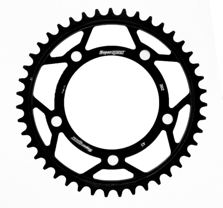 Transmisie  lant - Foaie spate SUPERSPROX Negru 43T, 530