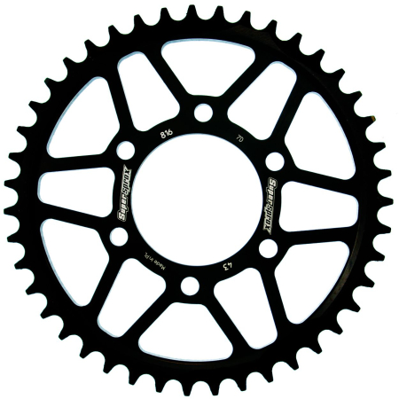Transmisie  lant - Foaie spate SUPERSPROX Negru 43T, 530