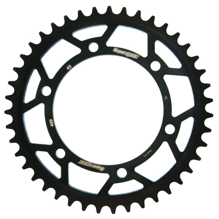 Transmisie  lant - Foaie spate SUPERSPROX Negru 43T, 530