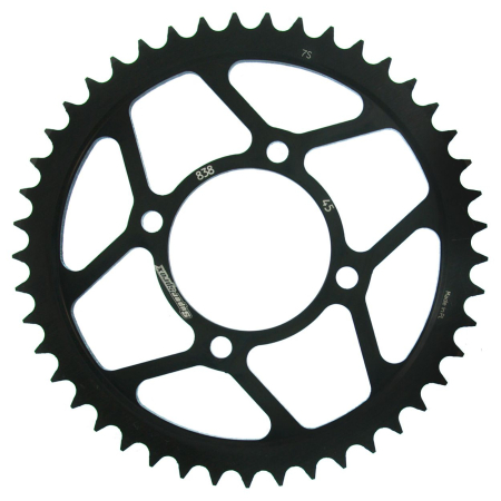 Transmisie  lant - Foaie spate SUPERSPROX Negru 45T, 428