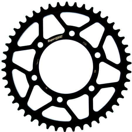 TRANSMISIE - Foaie spate SUPERSPROX Negru 46T, 520