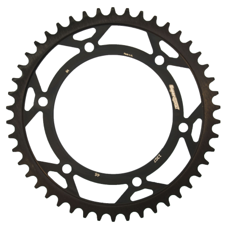 TRANSMISIE - Foaie spate SUPERSPROX Negru 46T, 525