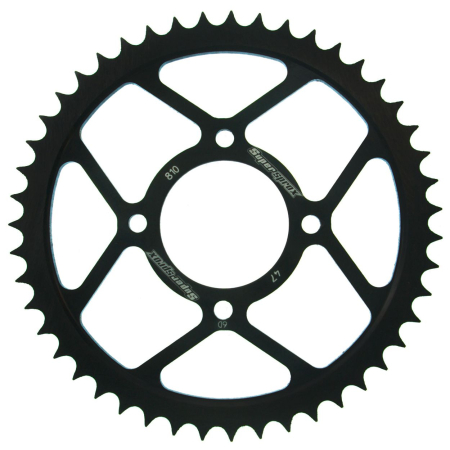 Transmisie  lant - Foaie spate SUPERSPROX Negru 47T, 428